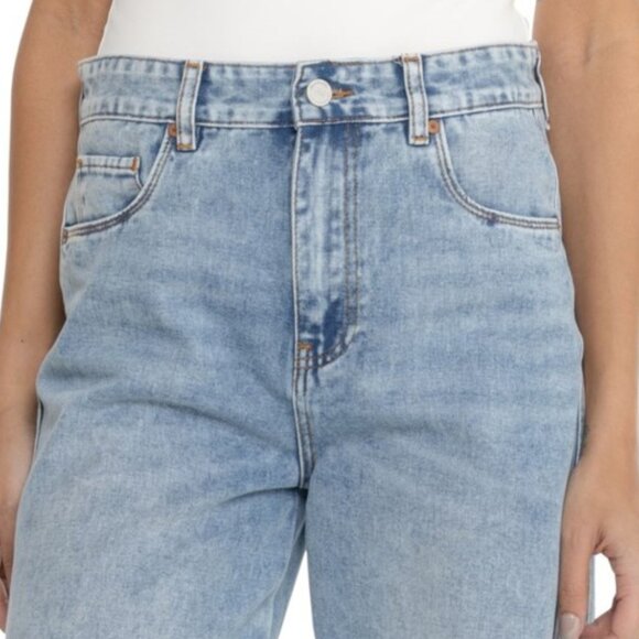 NEW Blank NYC  women Barrel Leg Denim Jeans Easy Going  253 - Picture 5 of 5